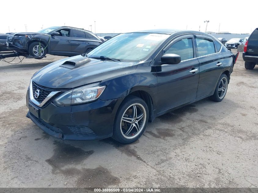 2016 Nissan Sentra S VIN: 3N1AB7AP7GY294468 Lot: 38895509