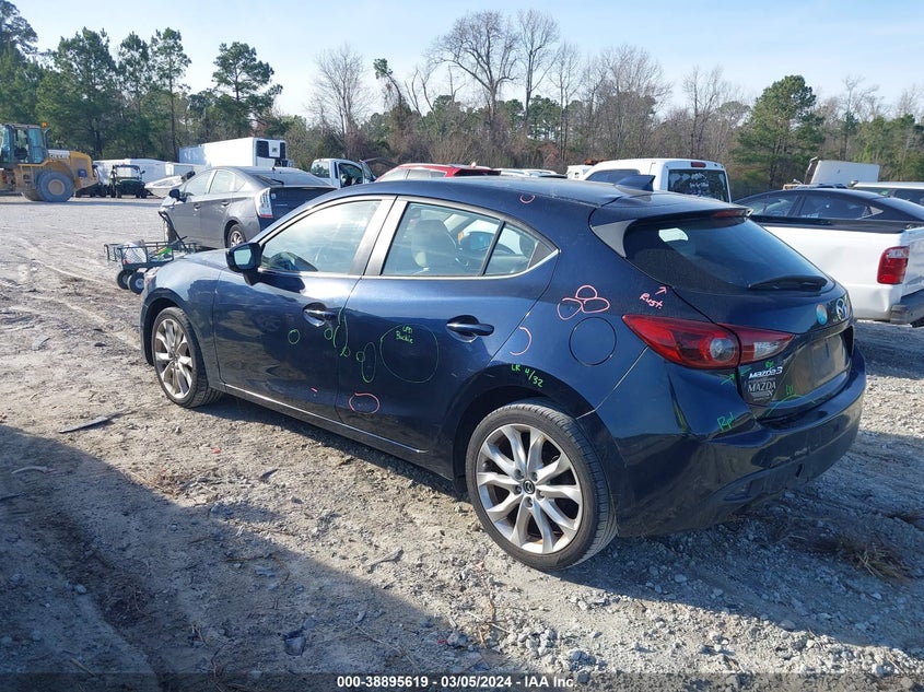 2015 MAZDA MAZDA3 S GRAND TOURING - JM1BM1M31F1263902