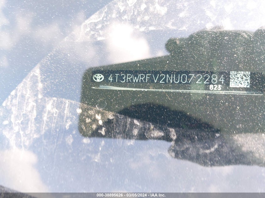 2022 TOYOTA RAV4 XLE - 4T3RWRFV2NU072284