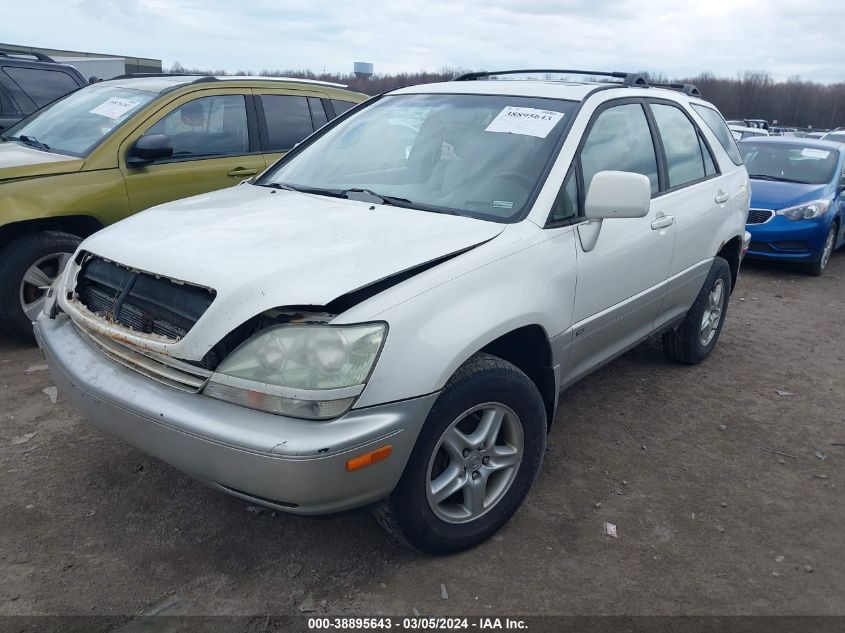 2002 Lexus Rx 300 VIN: JTJHF10U520270111 Lot: 38895643