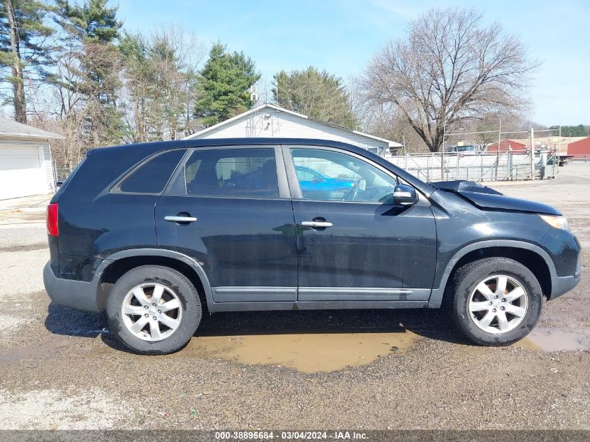 2012 Kia Sorento Lx VIN: 5XYKT3A10CG262284 Lot: 38895684