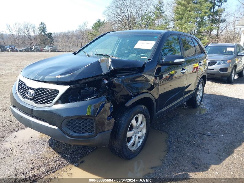 2012 Kia Sorento Lx VIN: 5XYKT3A10CG262284 Lot: 38895684