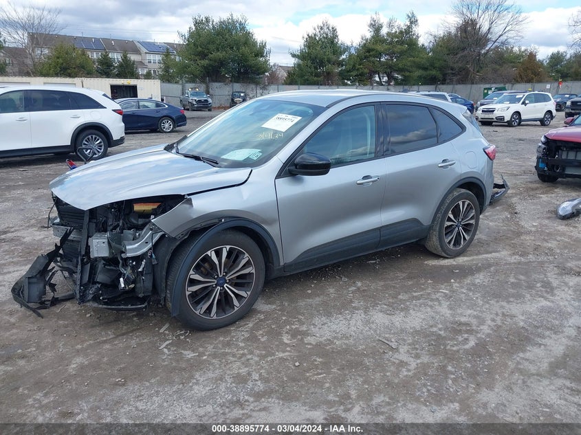2021 FORD ESCAPE 1.5L I-3 DI, DOHC, V(VIN: 1FMCU0G69MUB33913