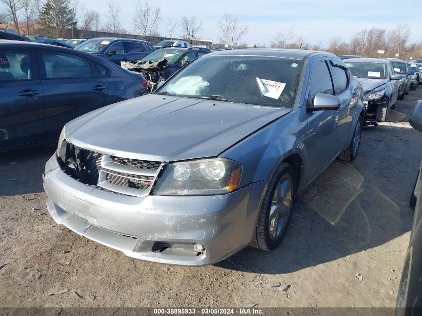 2013 Dodge Avenger Sxt VIN: 1C3CDZCB5DN576604 Lot: 38895933