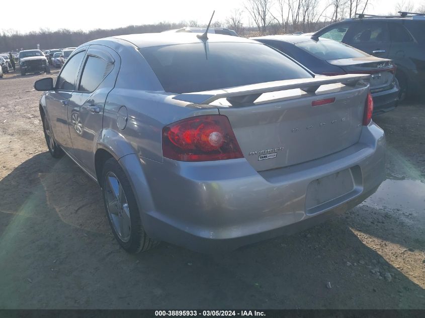 2013 Dodge Avenger Sxt VIN: 1C3CDZCB5DN576604 Lot: 38895933