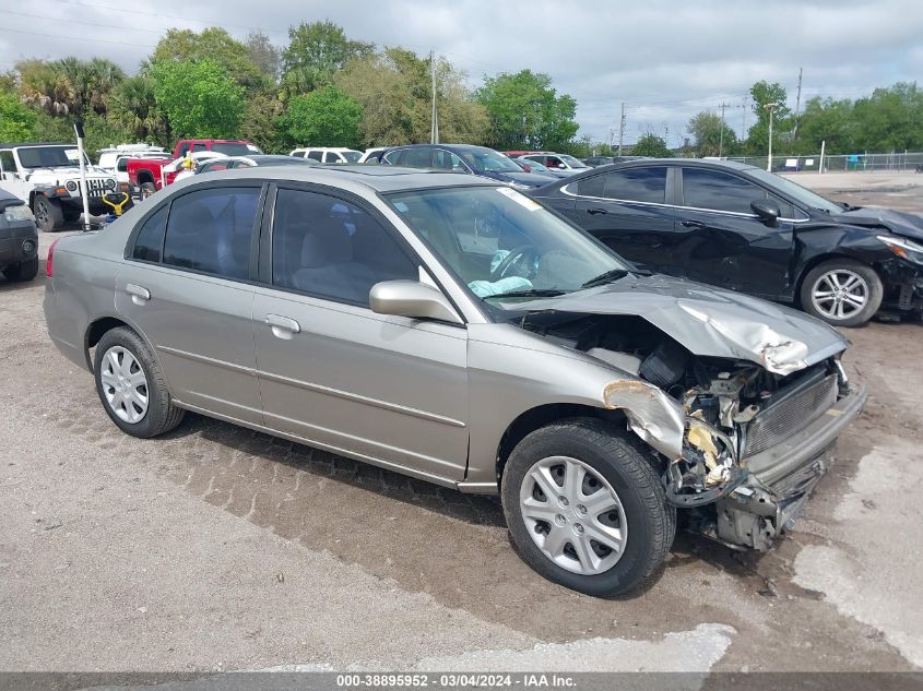 2003 Honda Civic Ex VIN: 1HGES26753L032916 Lot: 38895952