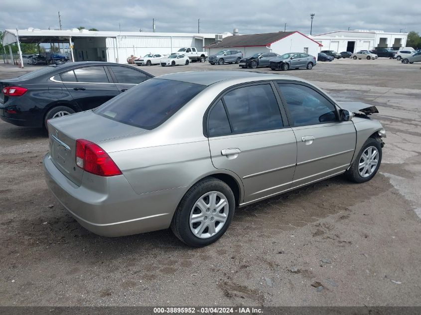 2003 Honda Civic Ex VIN: 1HGES26753L032916 Lot: 38895952