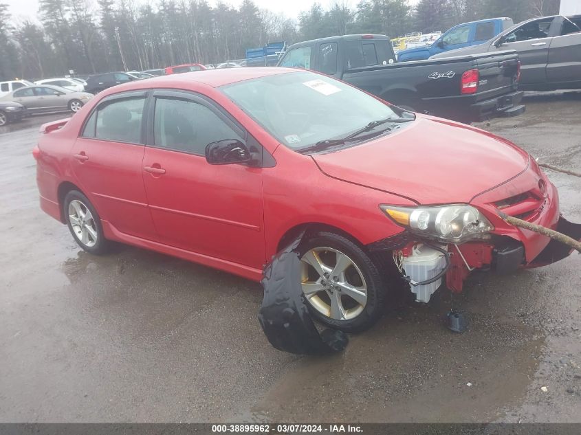 2013 TOYOTA COROLLA S - 2T1BU4EE5DC922767