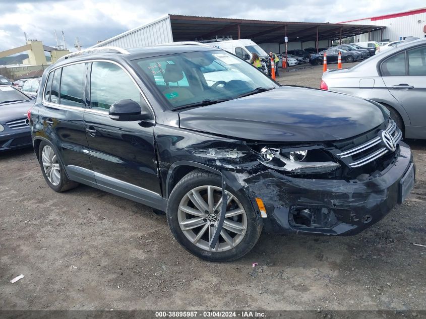 2012 Volkswagen Tiguan Se VIN: WVGBV7AX6CW539802 Lot: 38895987