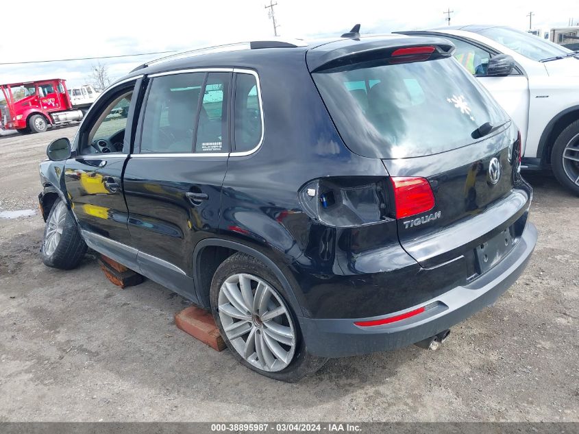 2012 Volkswagen Tiguan Se VIN: WVGBV7AX6CW539802 Lot: 38895987