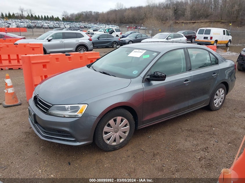 2016 VOLKSWAGEN JETTA S - 3VW267AJ0GM383787