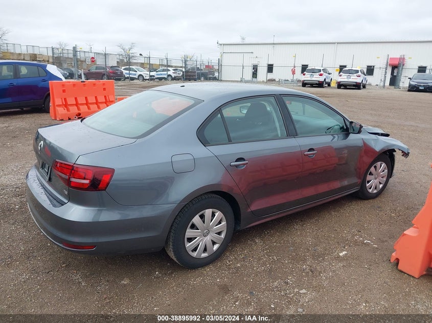 2016 VOLKSWAGEN JETTA S - 3VW267AJ0GM383787