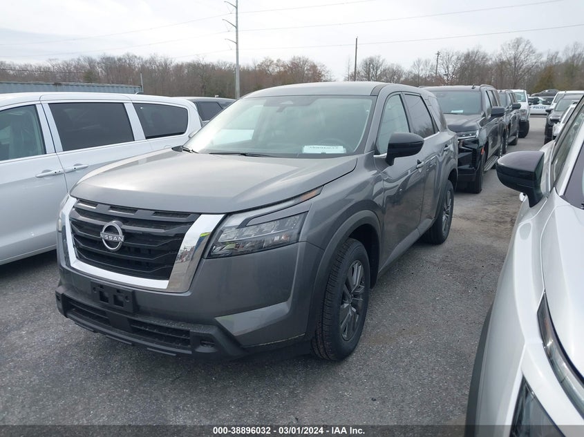 VIN 5N1DR3AC4RC252018 2024 NISSAN PATHFINDER S 4WD