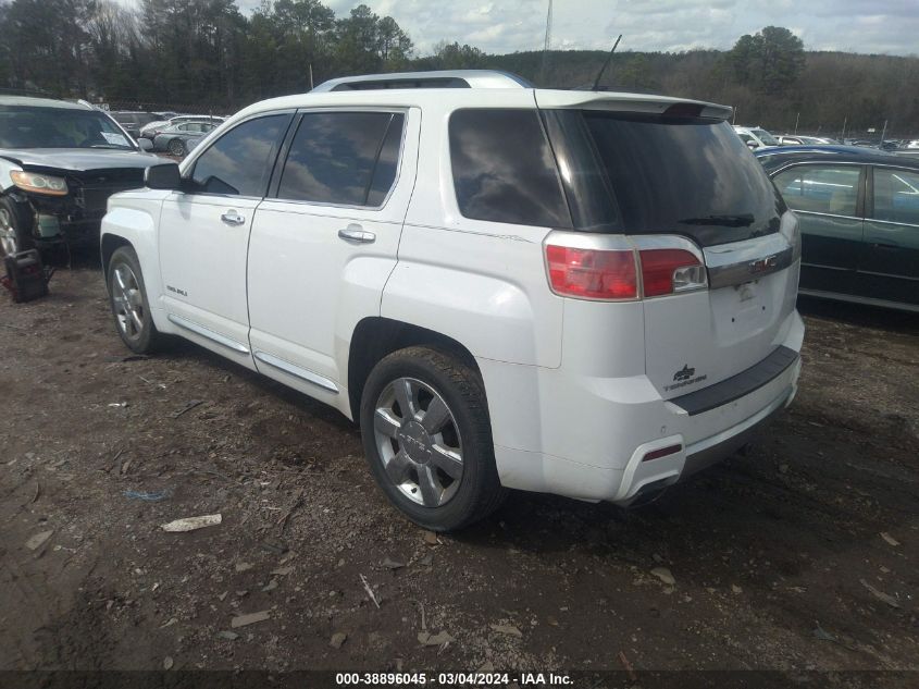 2013 GMC Terrain Denali VIN: 2GKFLYE34D6218382 Lot: 38896045