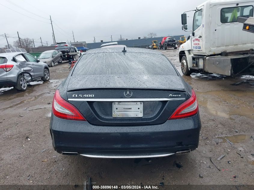 2015 Mercedes-Benz Cls 400 4Matic VIN: WDDLJ6HB4FA134537 Lot: 38896148