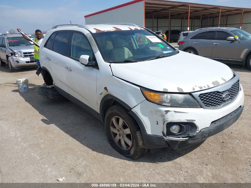 2013 Kia Sorento Lx VIN: 5XYKT4A63DG359076 Lot: 38896159