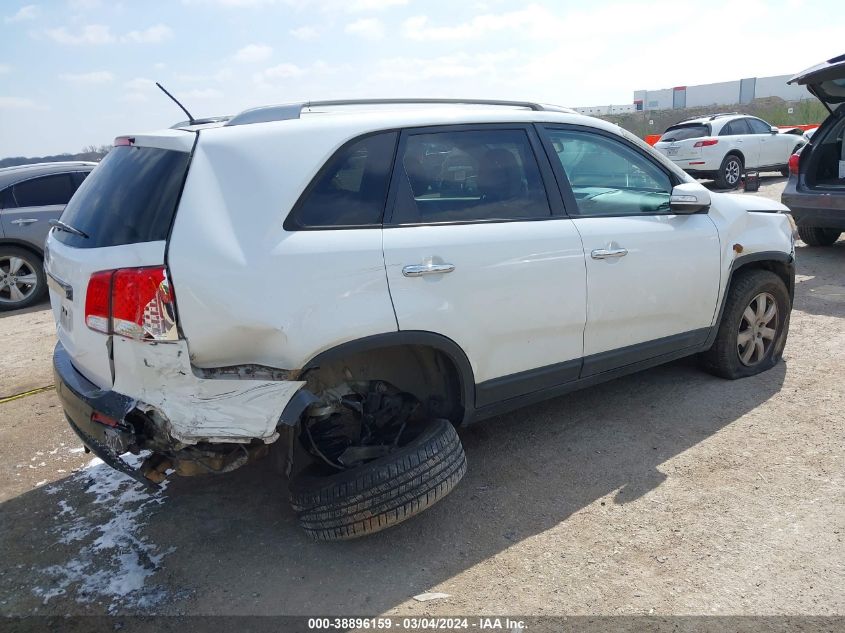 2013 Kia Sorento Lx VIN: 5XYKT4A63DG359076 Lot: 38896159