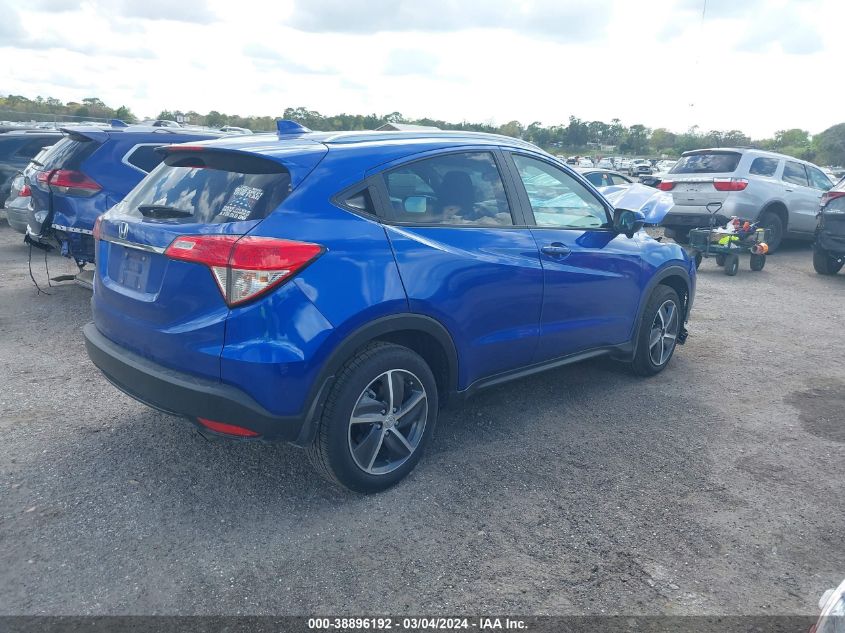 2021 Honda Hr-V 2Wd Ex VIN: 3CZRU5H57MM713693 Lot: 38896192