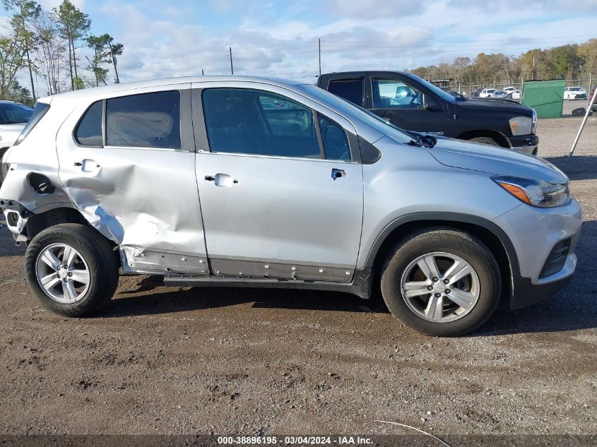 2020 Chevrolet Trax Fwd Ls VIN: KL7CJKSB4LB323543 Lot: 38896195