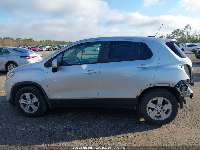 2020 Chevrolet Trax Fwd Ls VIN: KL7CJKSB4LB323543 Lot: 38896195