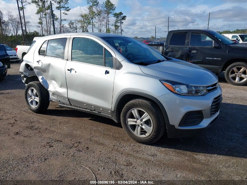 2020 Chevrolet Trax Fwd Ls VIN: KL7CJKSB4LB323543 Lot: 38896195