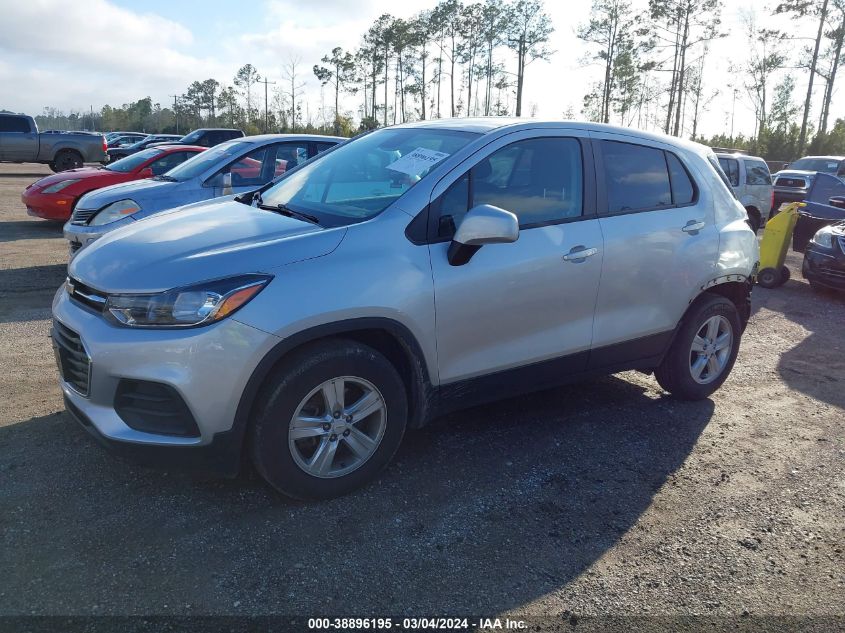 2020 Chevrolet Trax Fwd Ls VIN: KL7CJKSB4LB323543 Lot: 38896195