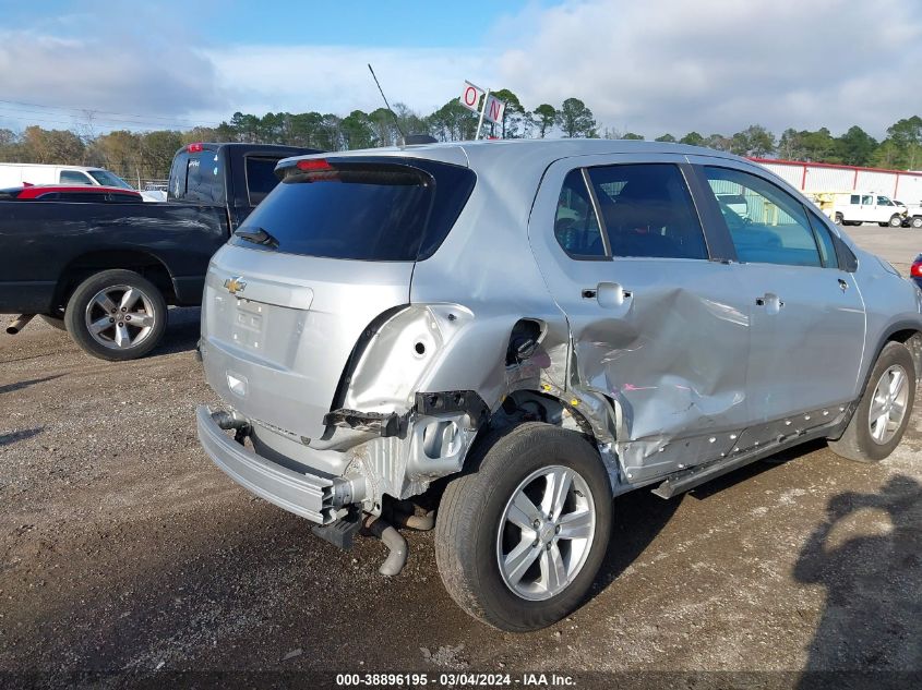 2020 Chevrolet Trax Fwd Ls VIN: KL7CJKSB4LB323543 Lot: 38896195