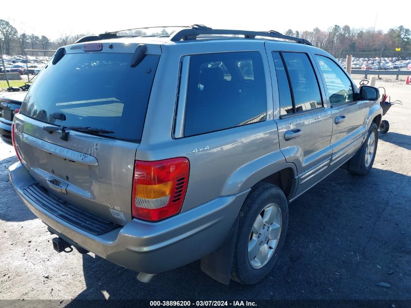 2001 Jeep Grand Cherokee Limited VIN: 1J4GW58N11C670919 Lot: 38896200