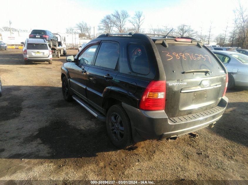 2007 Kia Sportage Ex V6 VIN: KNDJE723077408411 Lot: 38896237