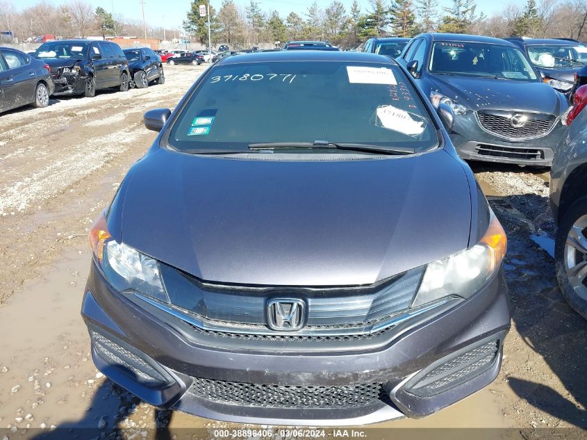 2014 Honda Civic Lx VIN: 2HGFG3B54EH513868 Lot: 38896406