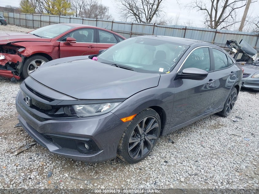 VIN 2HGFC2F8XLH561673 2020 HONDA CIVIC SPORT