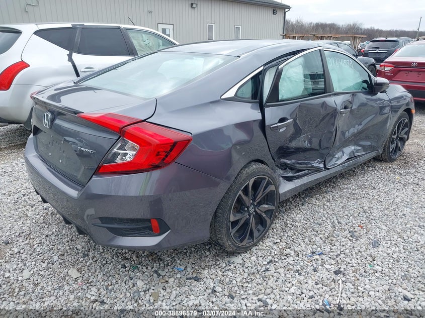 VIN 2HGFC2F8XLH561673 2020 HONDA CIVIC SPORT