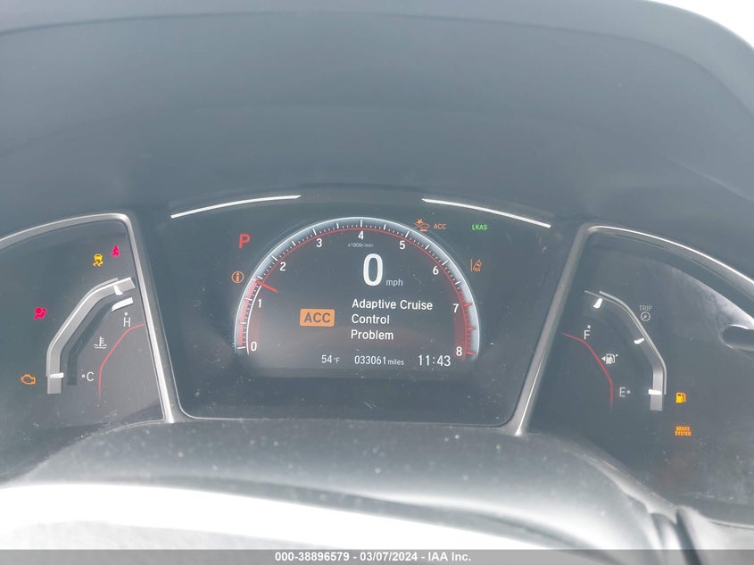 VIN 2HGFC2F8XLH561673 2020 HONDA CIVIC SPORT
