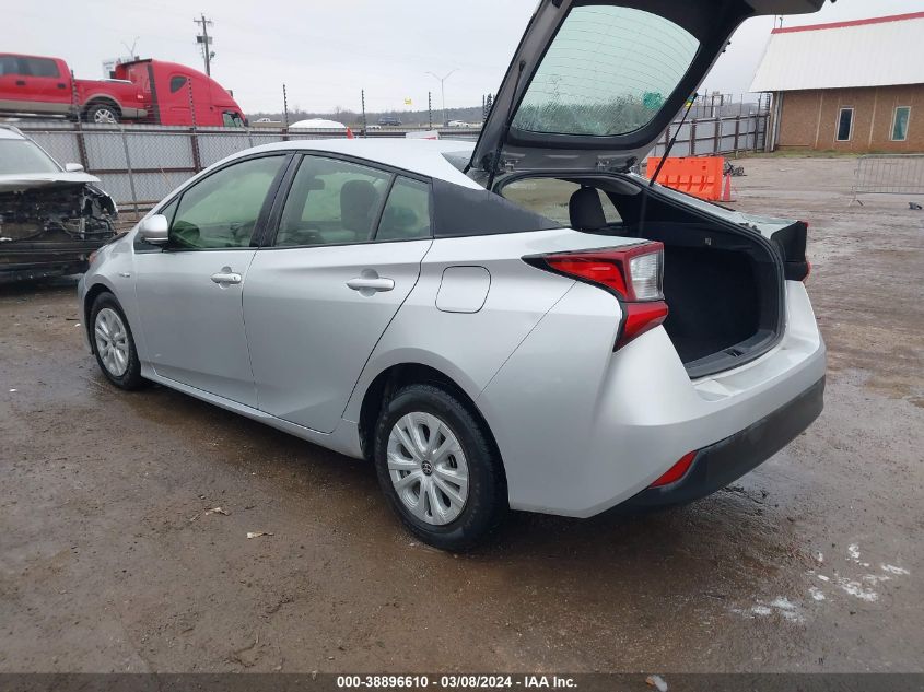 2019 Toyota Prius L Eco VIN: JTDKARFU3K3081100 Lot: 38896610