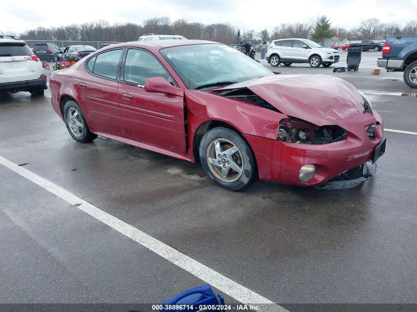 2004 Pontiac Grand Prix Gt2 VIN: 2G2WS522341128893 Lot: 38896714