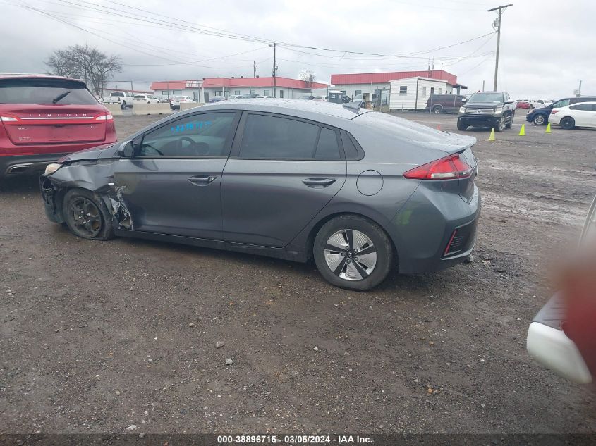 2017 Hyundai Ioniq Hybrid Blue VIN: KMHC65LC4HU024011 Lot: 38896715