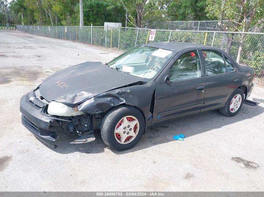 2004 Chevrolet Cavalier VIN: 1G1JC52F147347174 Lot: 38896785