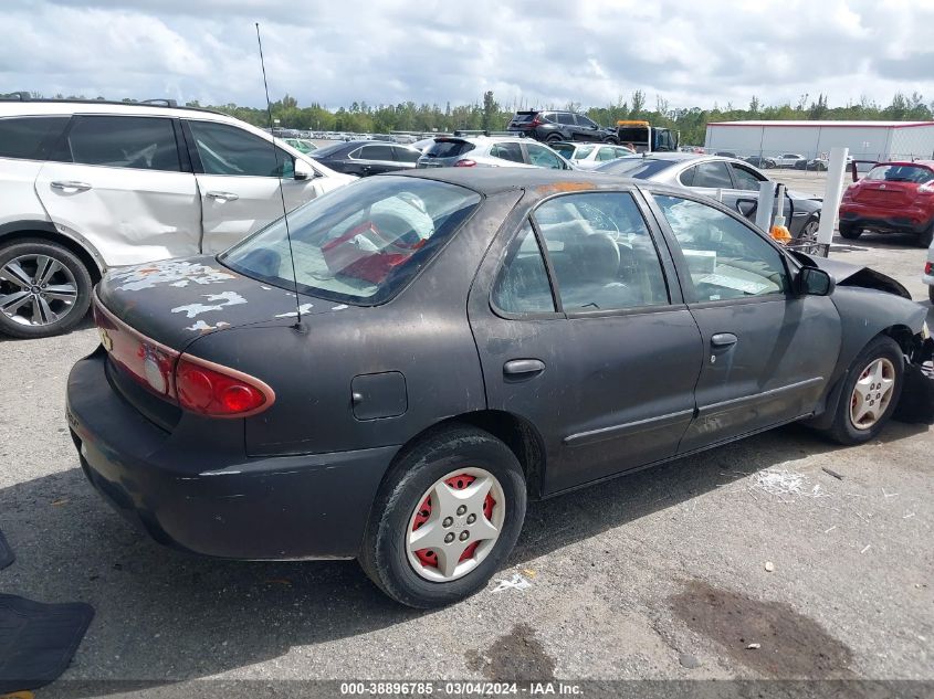 2004 Chevrolet Cavalier VIN: 1G1JC52F147347174 Lot: 38896785