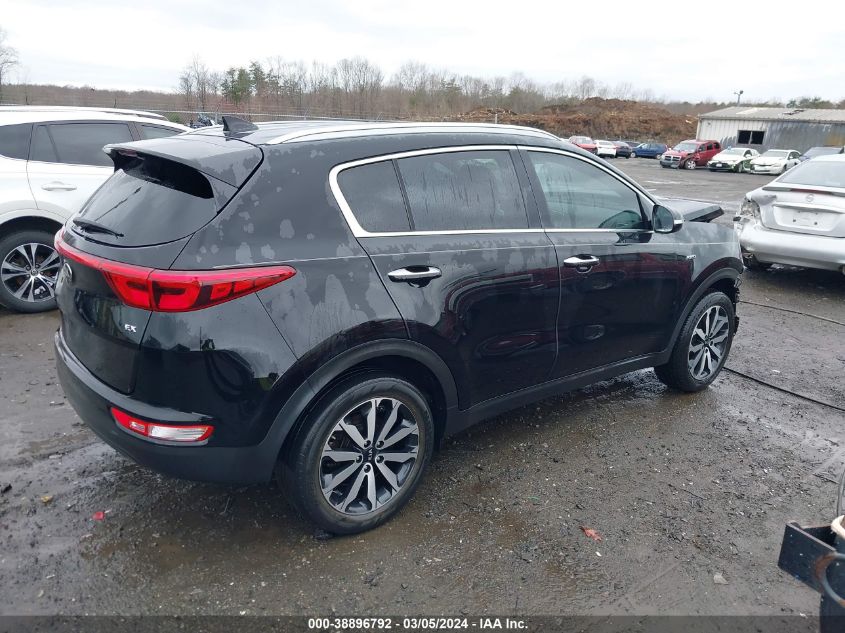 2018 Kia Sportage Ex VIN: KNDPNCAC6J7432823 Lot: 38896792