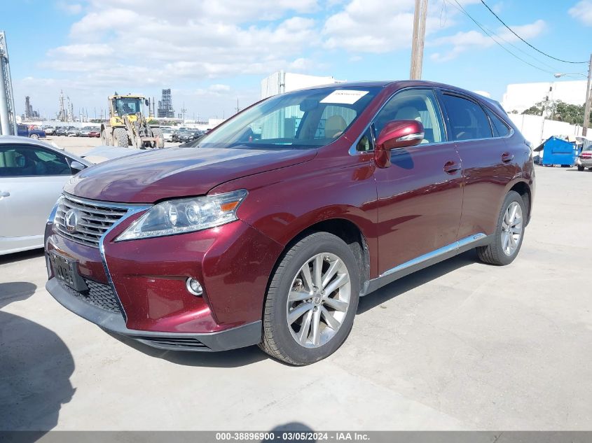 2015 Lexus Rx 450H VIN: 2T2ZB1BA2FC004347 Lot: 38896900