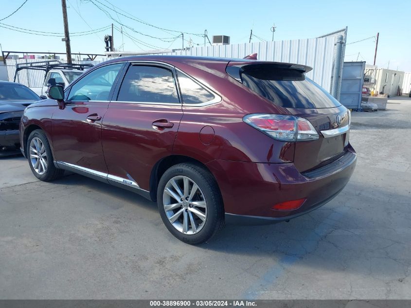 2015 Lexus Rx 450H VIN: 2T2ZB1BA2FC004347 Lot: 38896900