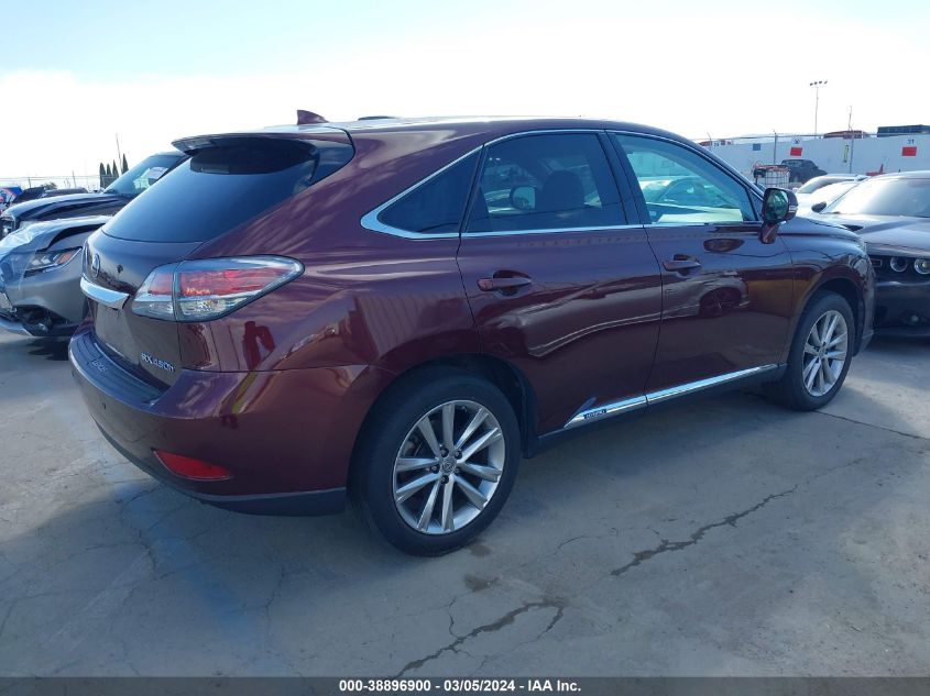 2015 Lexus Rx 450H VIN: 2T2ZB1BA2FC004347 Lot: 38896900