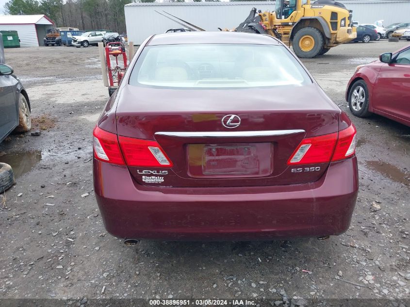 2008 Lexus Es 350 VIN: 0JTHBJ46G48221829 Lot: 38896951