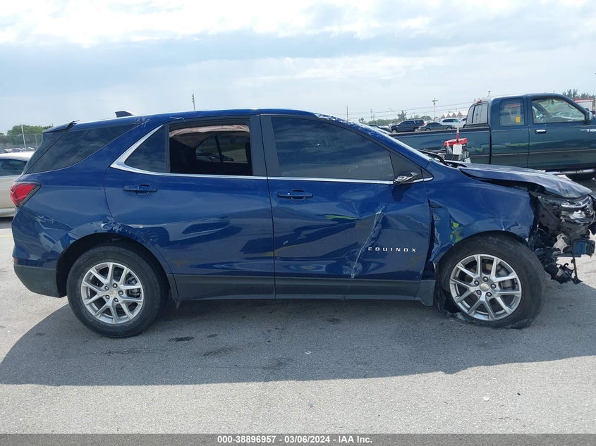2022 CHEVROLET EQUINOX LT - 3GNAXKEV5NL121530