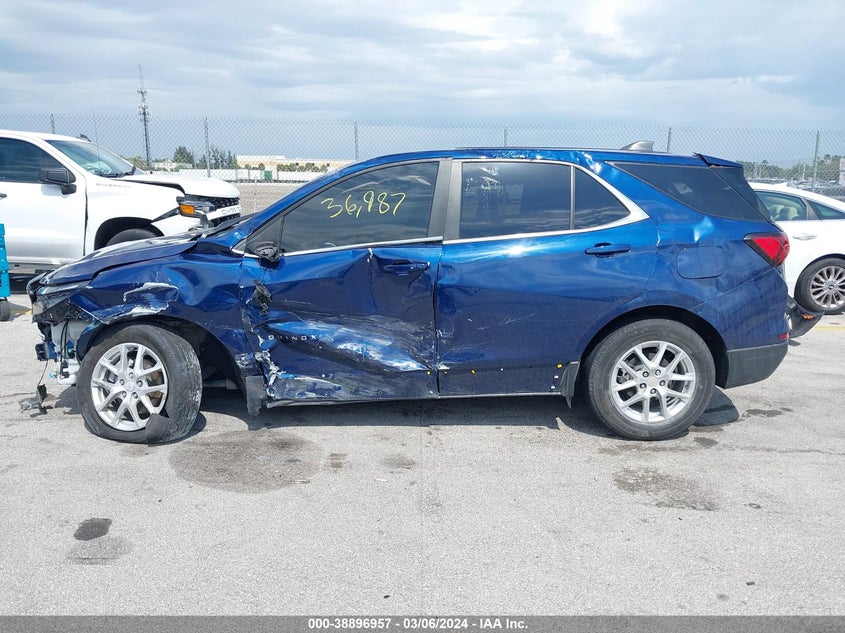 2022 CHEVROLET EQUINOX LT - 3GNAXKEV5NL121530