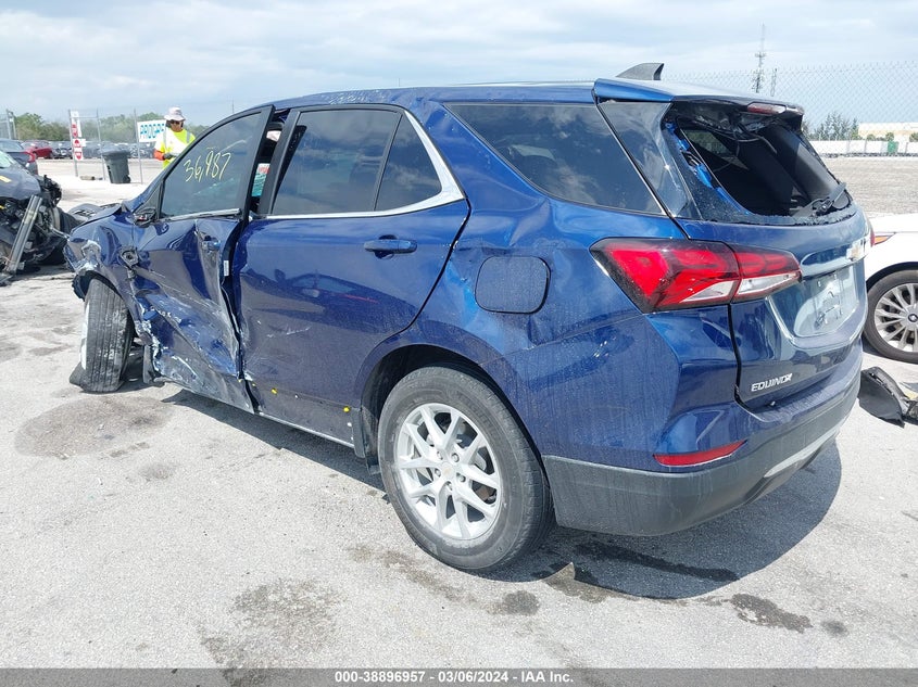 2022 CHEVROLET EQUINOX LT - 3GNAXKEV5NL121530
