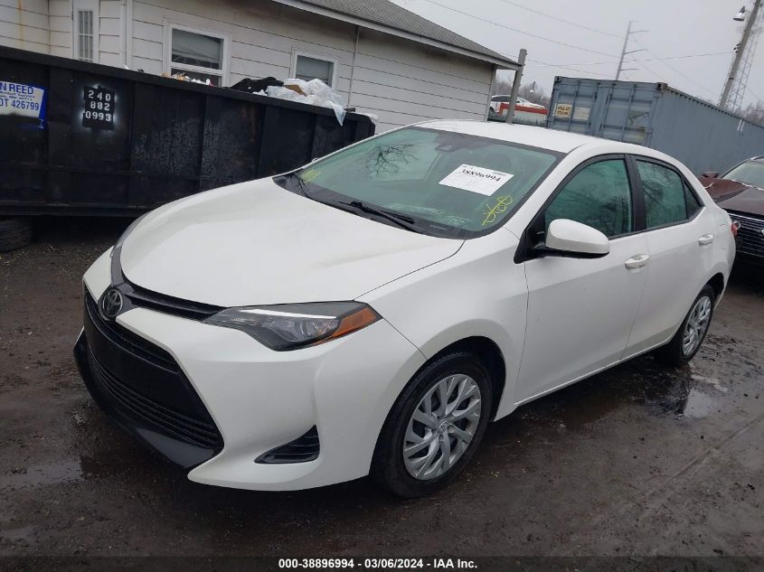 2017 Toyota Corolla Le VIN: 5YFBURHE0HP649400 Lot: 38896994