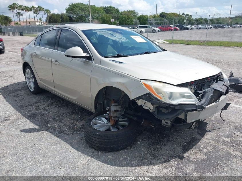 2014 Buick Regal Turbo VIN: 2G4GK5EX9E9212965 Lot: 38897015