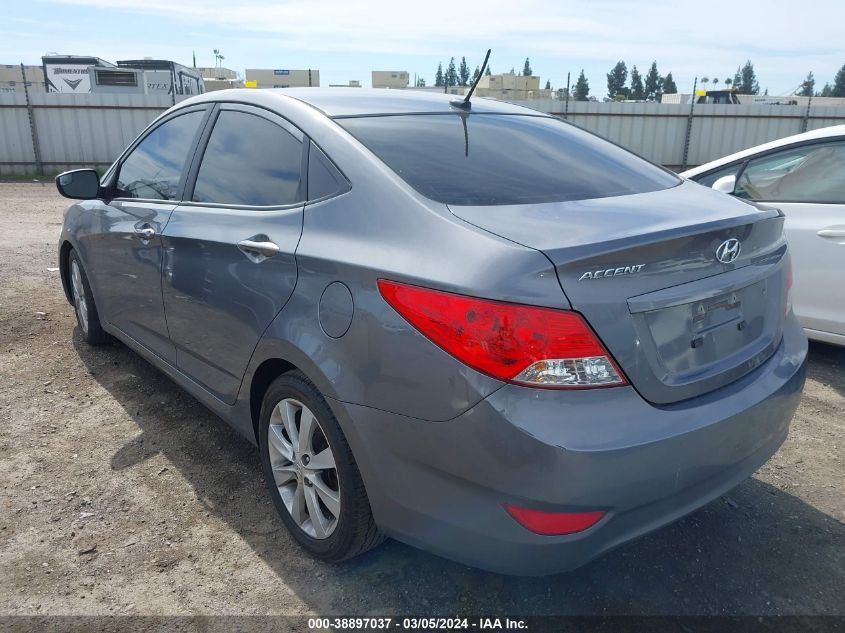 2014 Hyundai Accent Gls VIN: KMHCU4AE9EU774794 Lot: 38897037