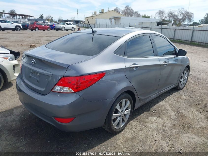 2014 Hyundai Accent Gls VIN: KMHCU4AE9EU774794 Lot: 38897037